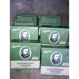 NEW Dr. Squatch Limited Edition Star Wars Legendary Lather - Zero Grit(Lot of 6)